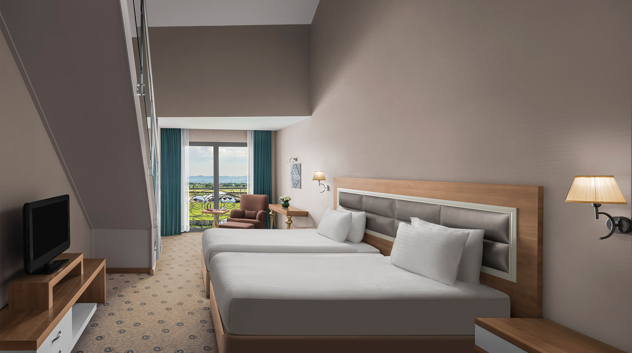 Ng Afyon Dublex Family Room Galeri Oda Modal